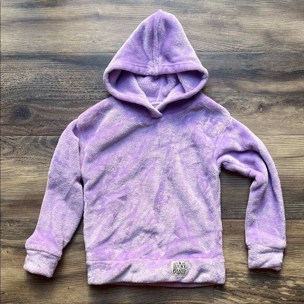 Lucky Brand Lavender Kids Hoodie XS